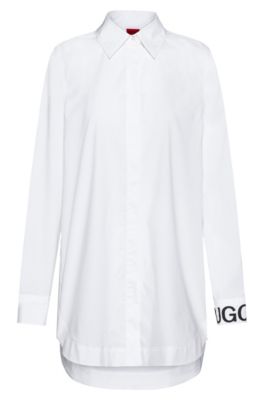 hugo boss white blouse