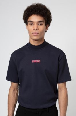 hugo boss dark blue t shirt