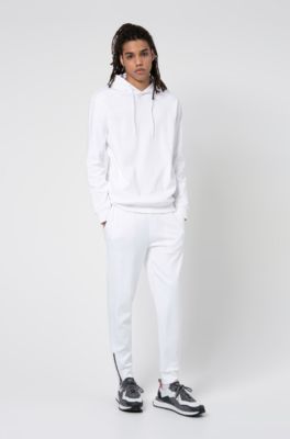 hugo boss tracksuit white