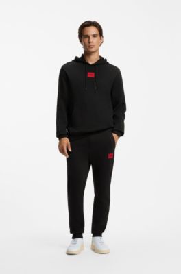 Cotton hoodie, Black
