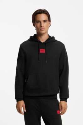Cotton hoodie, Black