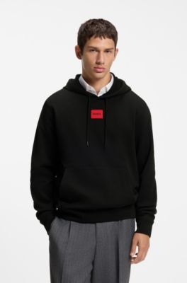 Cotton hoodie, Black
