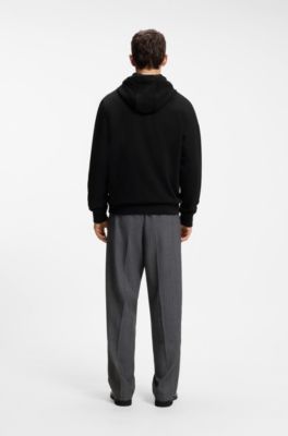 Cotton hoodie, Black