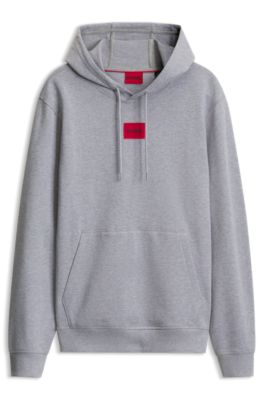 Cotton hoodie, Dark Grey
