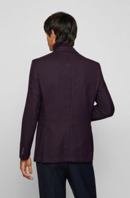 hugo boss purple jacket