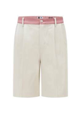 Short Tapered Fit en jersey italien avec logo exclusif