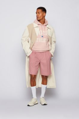 pink hugo boss shorts