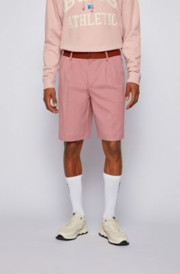 pink hugo boss shorts