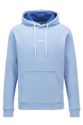 boss hugo boss full zip hoodie navy