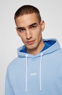 blue hugo boss hoodie