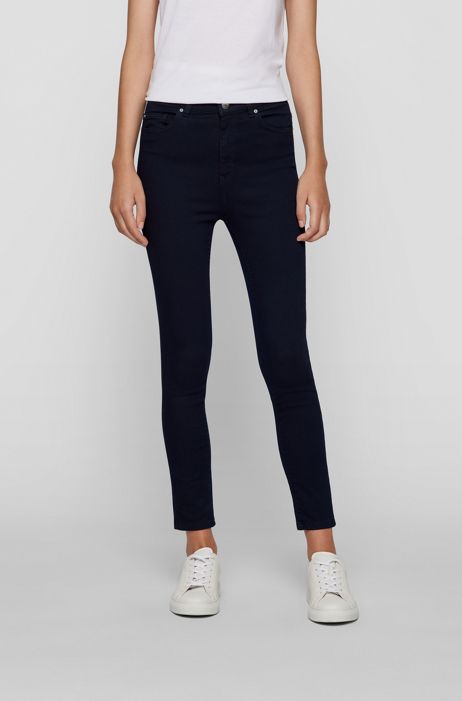 HUGO BOSS Donna Abbigliamento Pantaloni e jeans Jeans Jeggings Jeggings super skinny fit in denim ultra elasticizzato blu navy 