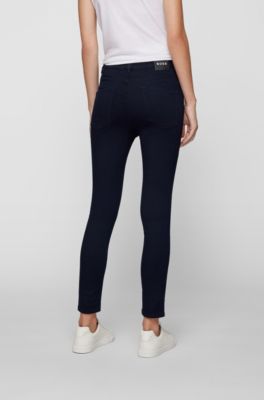 navy blue skinny pants