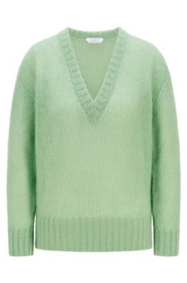 Pull Relaxed Fit à encolure en V profonde
