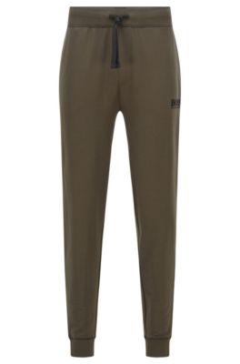 hugo boss khaki joggers