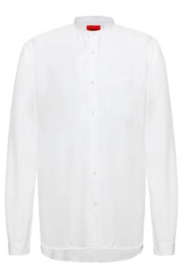 Chemise Oversized Fit à col mao