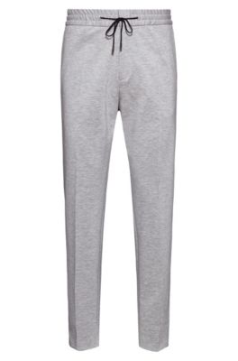 Extra-slim-fit stretch-jersey trousers 