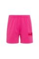 Shorts relaxed fit in cotone french terry recot²®, Rosa