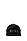 防水帽饰以老虎图案和莱茵石徽标,  001_Black