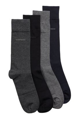 4 Paar HUGO BOSS Sneaker Socken Kurzsocken AS Design Farbwahl 