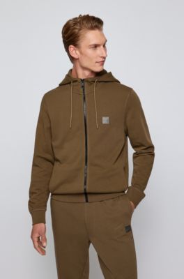 hugo boss green tracksuit sale