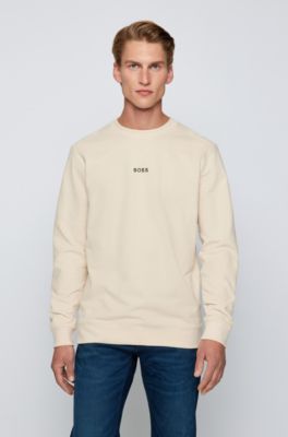 white sweatshirt for men