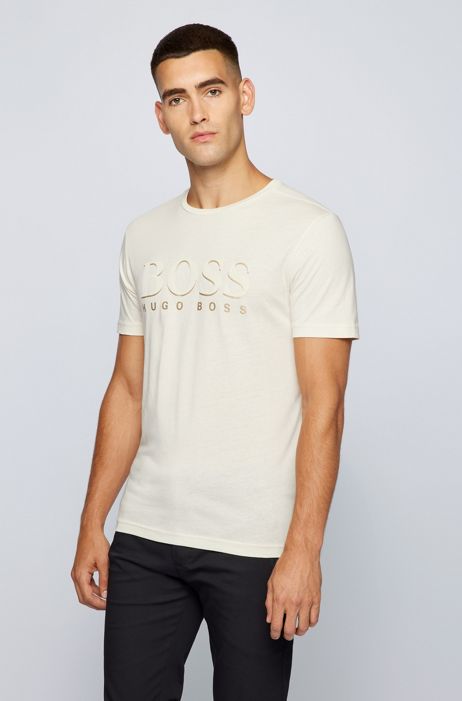 Mens Shirts BOSS by HUGO BOSS Shirts BOSS by HUGO BOSS Cotton Printed Shirt in White for Men Save 35% Blue 
