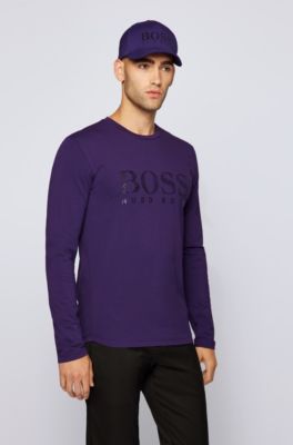 Hugo Boss TOGN coton gris T-shirt à manches longues