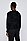 大理石纹图案混纺常规版型毛衣,  001_Black