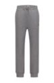 Cotton-blend tracksuit bottoms with exclusive logo, Grey