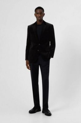 hugo boss velvet jacket