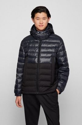 Hugo Boss Tailored Quilted Padded Steppjacke Jacke Jacket Coat Water-Repellent M 