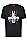 网虫徽标艺术图案装饰平纹针织棉质 T 恤,  001_Black