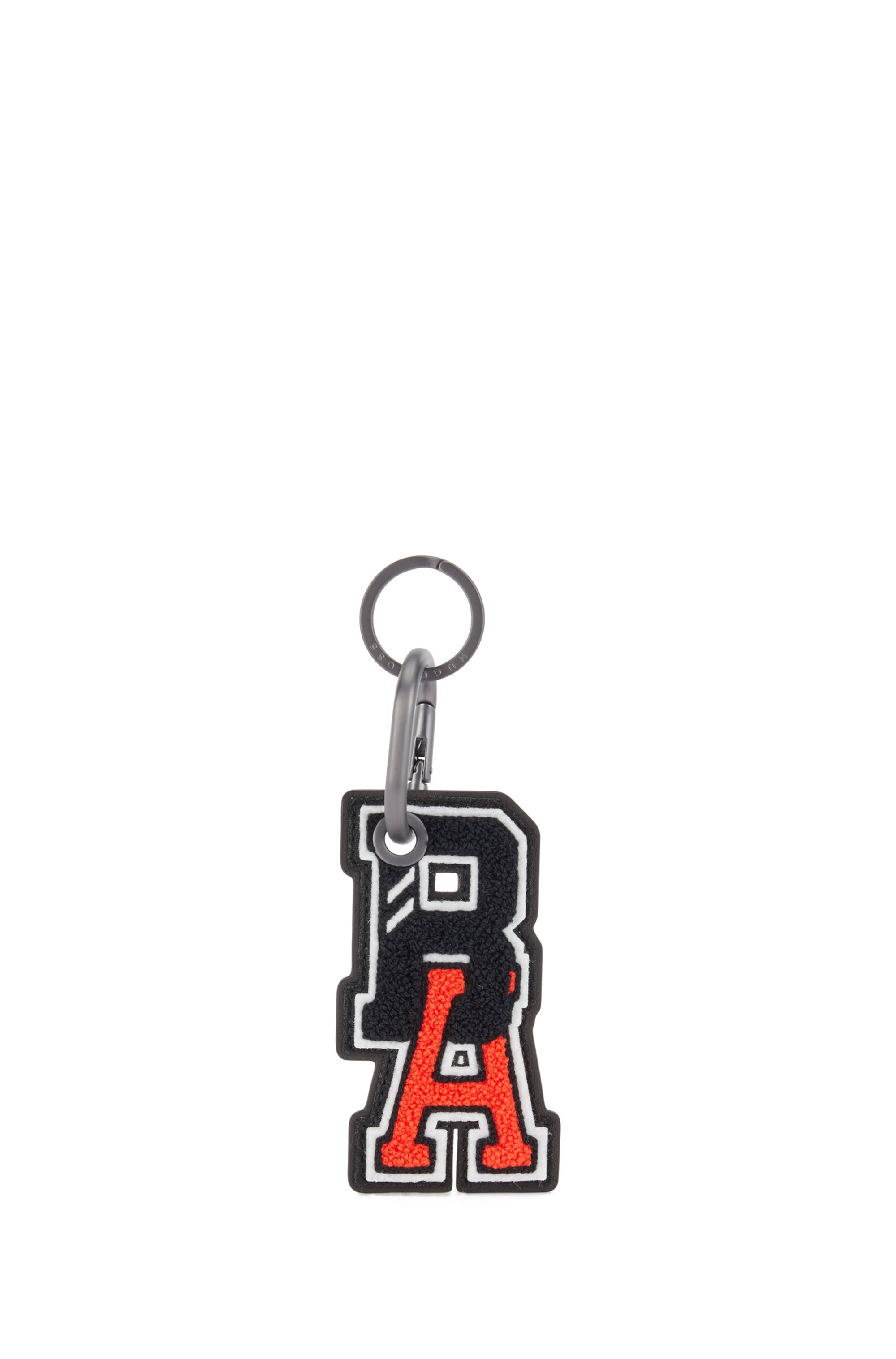 Porte-clés avec logo exclusif, Noir