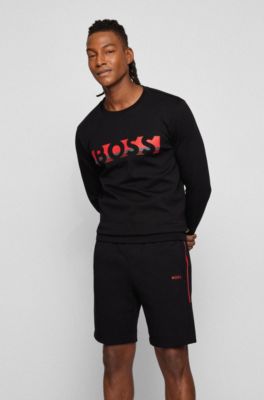 hugo boss tracksuit black