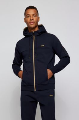 mens navy hugo boss tracksuit