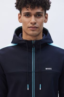 hugo boss zip hoodie sale