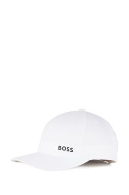 esthetisch Groenteboer Niet verwacht BOSS - Recycled-material cap with contrast logo and metal closure