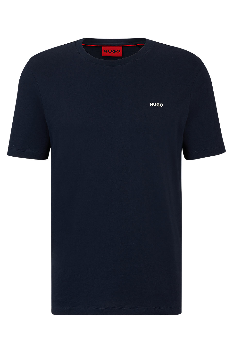 HUGO - Cotton-jersey T-shirt with logo print