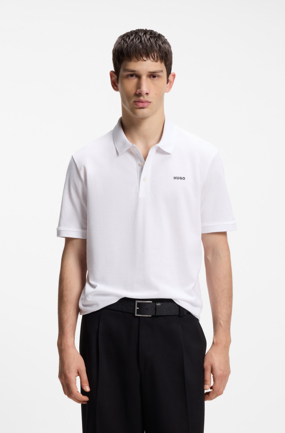 Cotton polo shirt