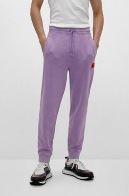 purple tracksuit bottoms