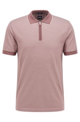 hugo boss silk polo shirt