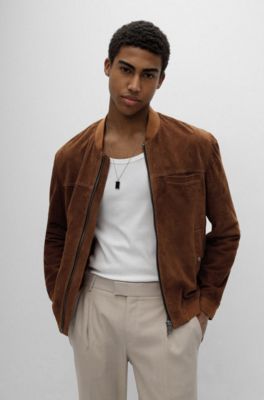 brown jacket