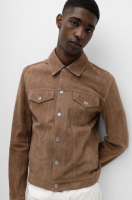 suede light jacket