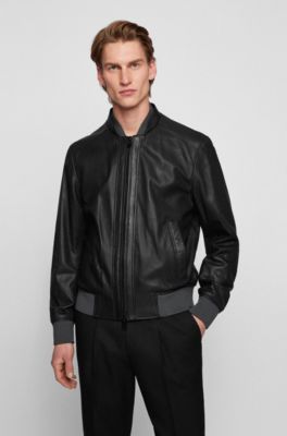 boss leather jackets