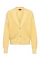Relaxed-fit cardigan in organic cotton, Light Yellow
