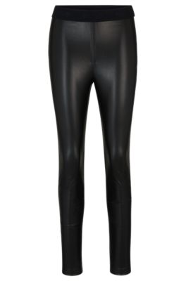 Hugo boss sale leather pants