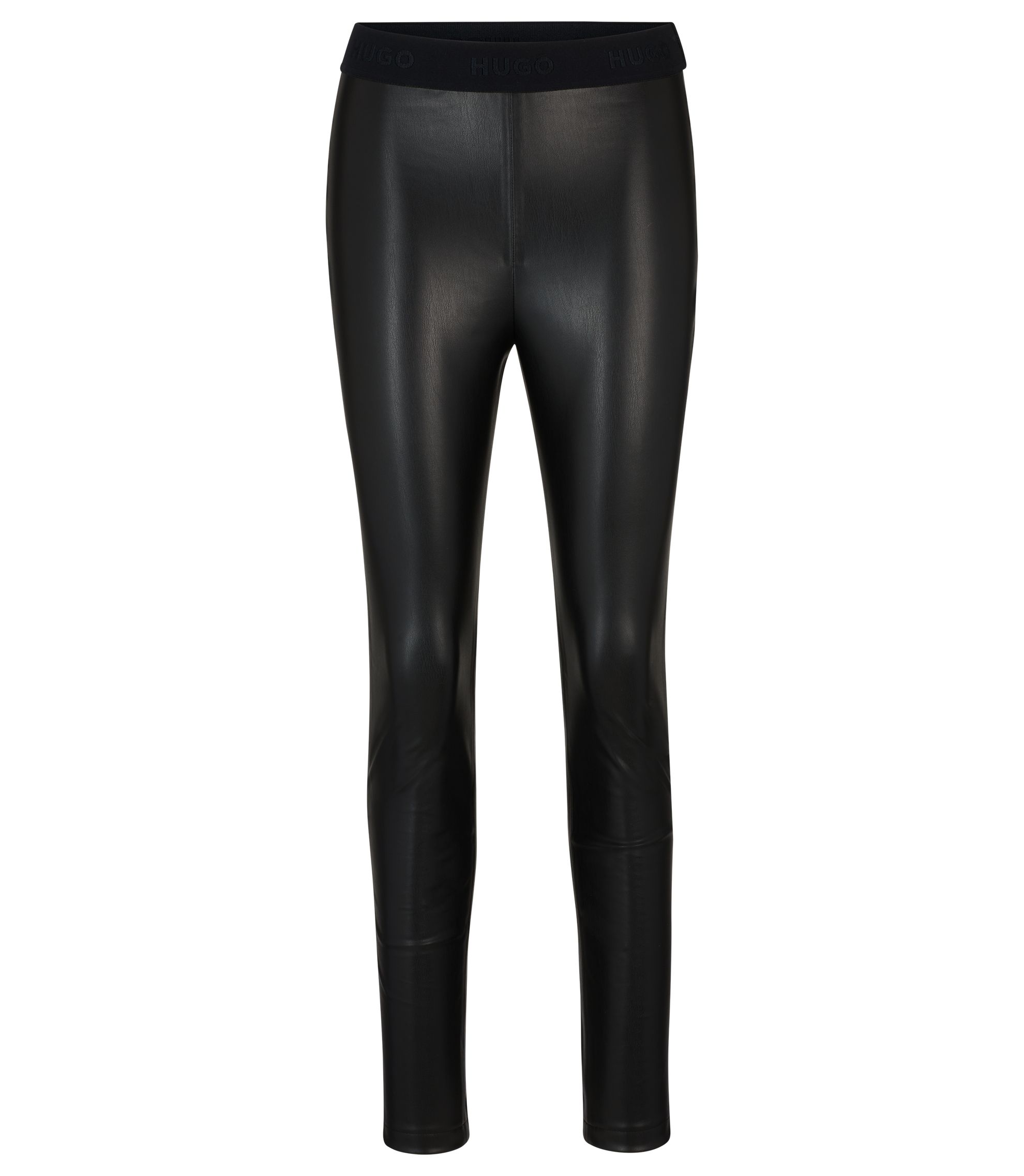 Extra Slim-Fit Hose aus Kunstleder