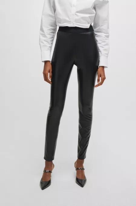 Pantalon Extra Slim Fit en similicuir