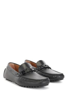 hugo boss driving loafers