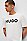 撞色徽标常规版棉质平纹针织 T 恤,  120_Open White